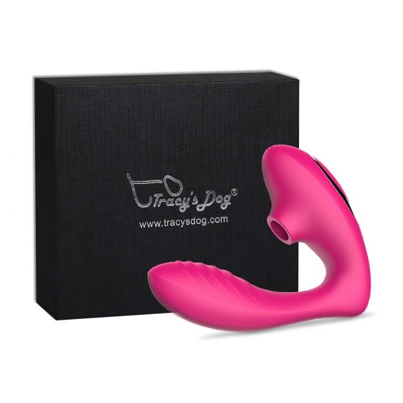 Tracy's Dog OG - G-punkt og klitorisvibrator (pink)