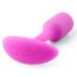 b-vibe Snug Plug 1 - pink analplug med vægt (55g)