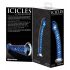 Icicles No. 29 - Spiral, glas dildo til penis (blå)