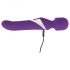 Javida Wand & Pearl - 2i1 massager vibrator (lilla)