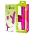 SMILE Rabbit - kraftfuld, roterende klitorisvibrator (pink)