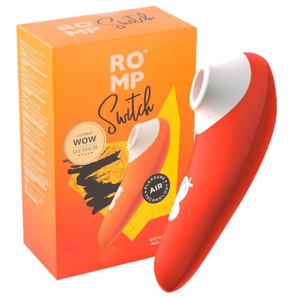 ROMP Switch - luftbølge klitorisvibrator (orange)