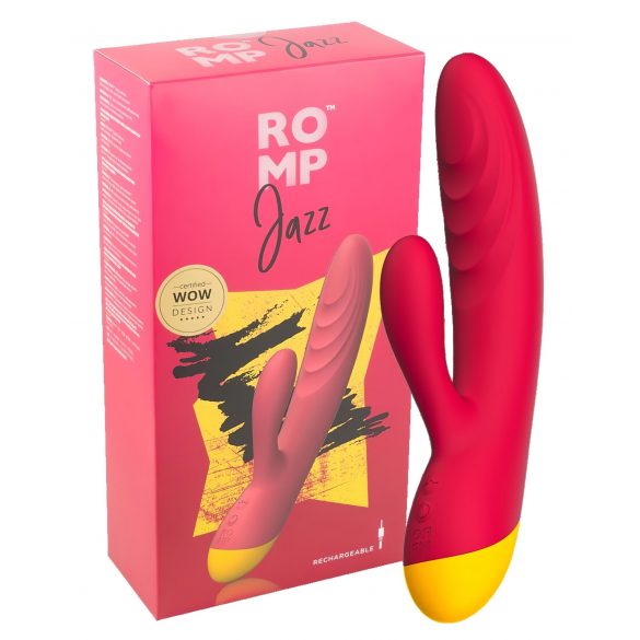 ROMP Jazz - vandtæt G-punkt & klitoris vibrator (pink)