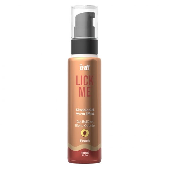 Intt Lick Me - varmende glidegel med fersken (50 ml)