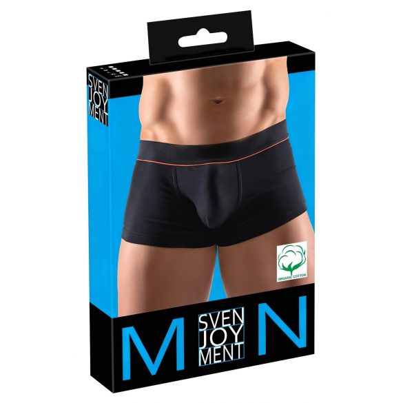 Svenjoyment - økologisk komfort boksershorts (sort) - XL