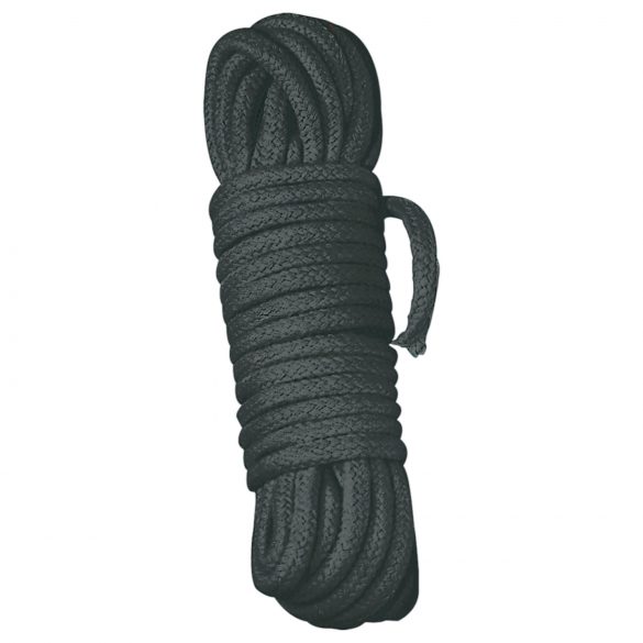 Shibari bondage reb - 10m (sort)