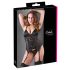 Cottelli - Adjustable Garter Top (Black)  - M