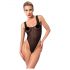 Noir - gennemsigtig bodystocking (sort) - L