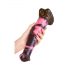 Bad Horse - silikon dildo 24cm (brun-pink)