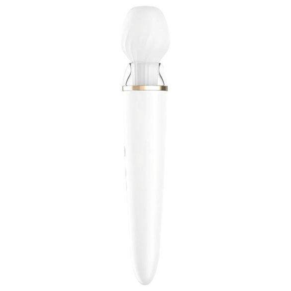 Satisfyer Double Wand-er - smart massager vibrator (hvid)