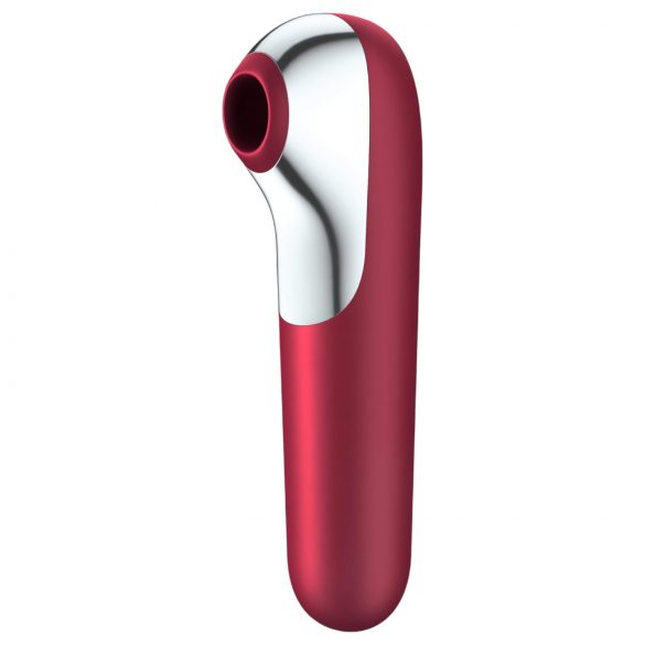 Satisfyer Dual Love - smart vaginal og klitoris vibrator (rød)