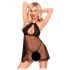 Penthouse Libido Boost - blondet babydoll med trusser (sort) - M/L