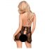 Penthouse Libido Boost - blondet babydoll med trusser (sort) - M/L