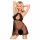 Penthouse Libido Boost - blondet babydoll med trusser (sort) - L/XL