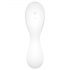 Satisfyer Curvy Trinity 5+ - smart 2i1 vibrator (hvid)