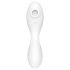 Satisfyer Curvy Trinity 5+ - smart 2i1 vibrator (hvid)