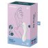 Satisfyer Curvy Trinity 5+ - smart 2i1 vibrator (hvid)