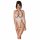 Passion Chika - åben bodystocking (creme) - L/XL