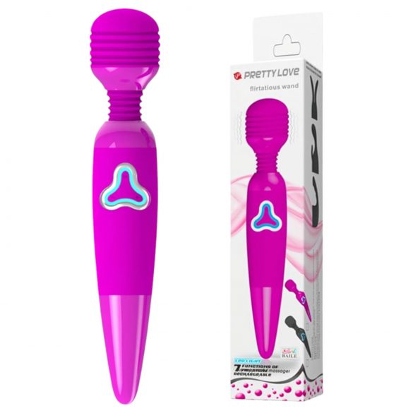 Pretty Love Wand - Trådløs lilla massagevibrator