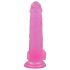 Lovetoy Jelly Stud - livagtig dildo 20 cm (pink)