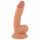 Mr. Rude - naturtro dildo med sugekop og kugler, 18cm