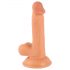 Mr. Rude - Naturtro dildo med sugekop, 17cm