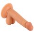 Mr. Rude - Naturtro dildo med sugekop, 17cm