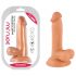 Mr. Rude - Naturtro dildo med sugekop, 17cm