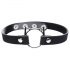 Master Series Kinky Kitty - krave med kattehovedring (sort)