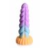 Creature Cocks Mystique - enhjørning dildo - 21cm (lilla-gul)