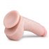 Easytoys - suttende dildo med kugler (20cm) - natur