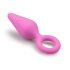 Easytoys Pointy Plug S - lille anal plug (pink)