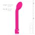 Easytoys Slim - G-punkt vibrator (pink)