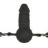 Easytoys - Mundstykke med dildo (sort)