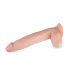 Realistisk Dwane dildo med kugler - 31cm (naturlig)