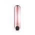 Rosy Gold Kugle - genopladelig mini-vibrator (rose guld)