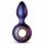 Hueman Deep Space - genopladelig anal vibrator med grebsring (lilla)