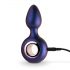 Hueman Deep Space - genopladelig anal vibrator med grebsring (lilla)