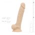 Ægte Fantasi Conrad - Lifelike Vibrator med Base - 20cm (Natur)