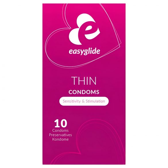 EasyGlide Ultra Thin - Tynde kondomer (10 stk.)