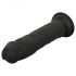 Easytoys - realistisk dildo - 17,5 cm (sort)