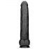 BUTTR Operation Dingo - gigantisk naturtro dildo - 43 cm (sort)