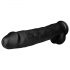 BUTTR Operation Dingo - gigantisk naturtro dildo - 43 cm (sort)