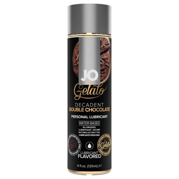 Jo Gelato Dobbelt Choko - Spiselig Vandbaseret Glidemiddel (120ml)