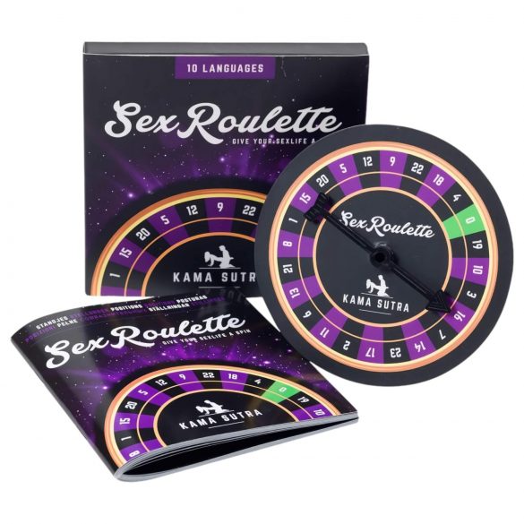 Sex Roulette Kama Sutra - erotisk spil (10 sprog)